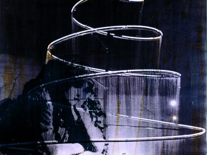 Pilar Cossío: Fordant Court. De Vere Gardens, Londres 2000. Fotomontaje e impresión sobre transparencia, 40 x 30 cm