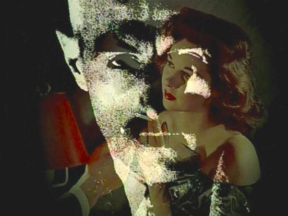 Pilar Cossío: Péripéties 7, 2024. Collage e impresión sobre transparencia, 19 x 29 cm