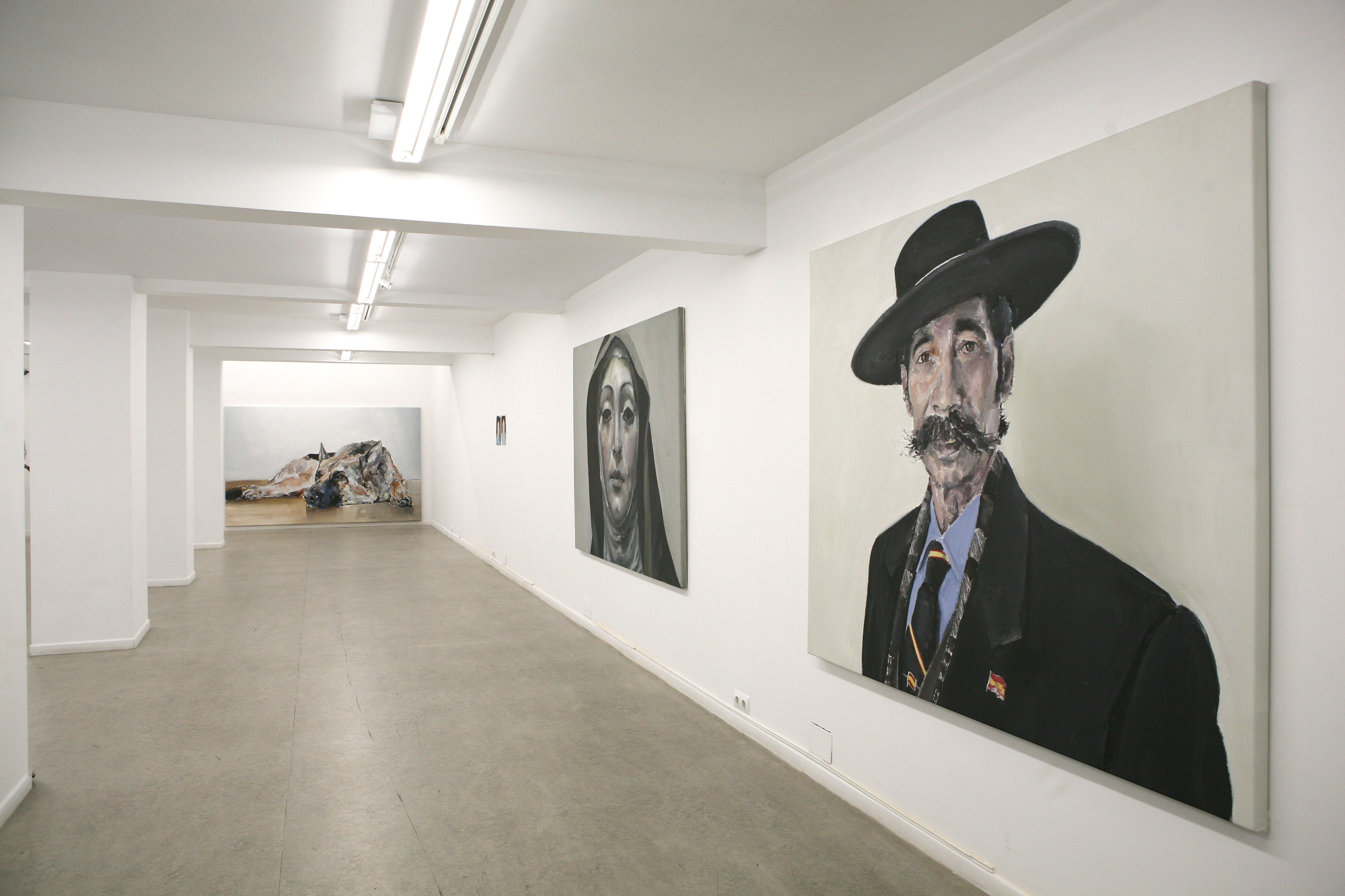 Exposición José y sus hermanos, Santiago Ydáñez. Galería Juan Silió, 2016.